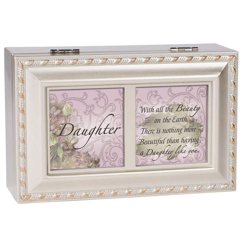 Cottage Garden Petite Music Box - Daughter Plays Light Up