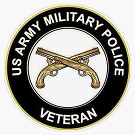 HOF Trading Mp Veteran Vinyl Sticker Waterproof Decal Laptop Wall Window Bumper Sticker 5"