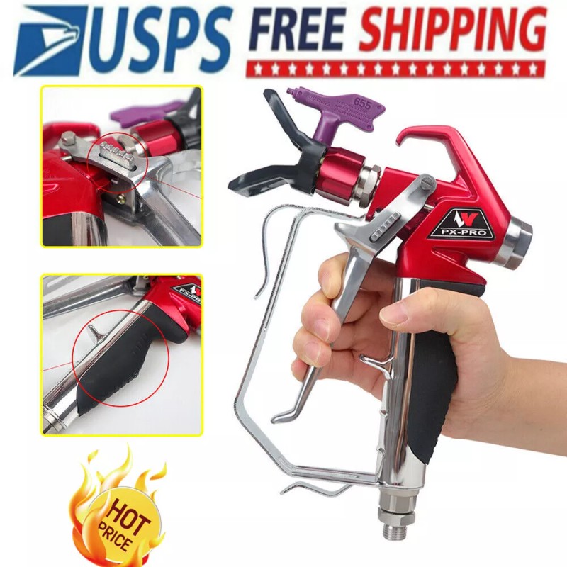 sprayingexpert Airless Spray Gun 538020 RX-Pro Red Series w/ 517