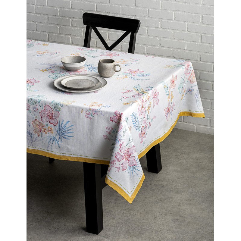 Maison d' Hermine Table Cloths 100% Cotton 140cm x 230cm