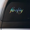 Serenity Firefly Sticker Decal Notebook Car Laptop | Holographic |