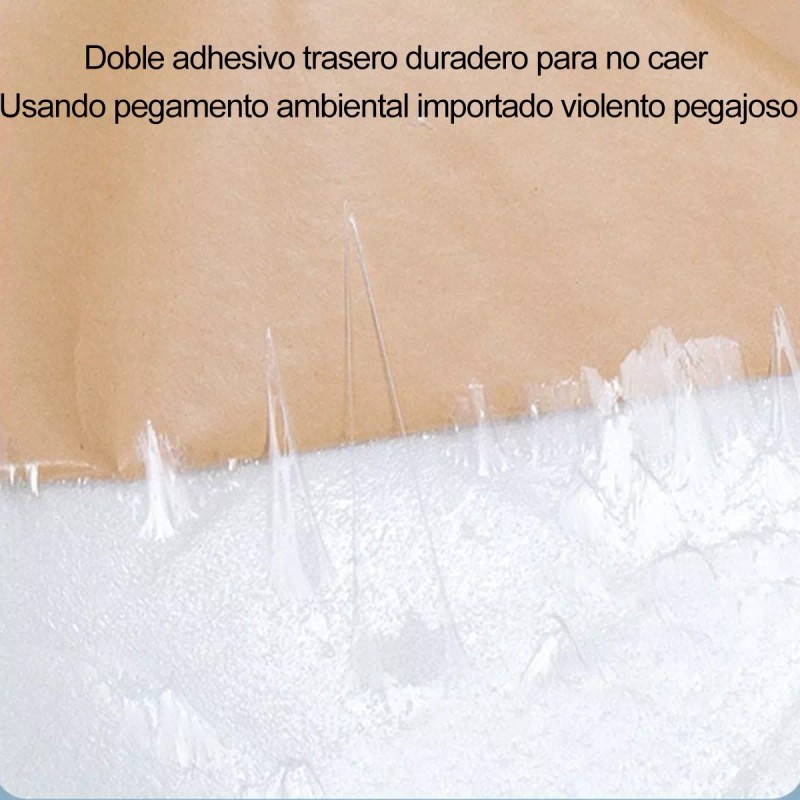 NIOU 6 Pegatina Pared Patron Espuma Papel Tapiz Cabecera 70*35cm