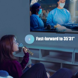 New RMF-TX300U Voice Remote Control Raplace RMF-TX200U RMF-TX201U, for Sony Smart TV LED 4K ULTRA HDTV 149331811 XBR-75X940D XBR-55X930D XBR-65X930D XBR-75X850D XBR-55X850S with Two Batteries