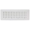 Decor Grates PL310-WH 3-Inch by 10-Inch Plastic Floor Register, White