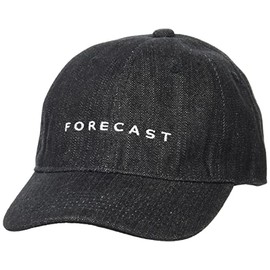 Forecast Casual Cap, Denim Rokpo Cap, Head Circumference: 22.4 - 23.6 inches (57 - 60 cm),, Black