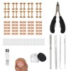 17pcs Ingrown Toenail Corrector Set, Professional Ingrown Toenail Pedicure Tools
