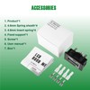 YOOREAL Digital AC/DC Hour Meter,Resettable Hours for Generator Air Compressor