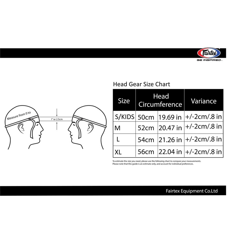Fairtex HG6 Muay Thai Boxing Competition Headgear