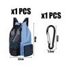 MEMOFYND 1 x Swimming Bag with Drawstring and 1 x