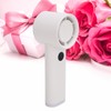 Handheld Fan LED Display Power Adjustable Portable Fan Night Light