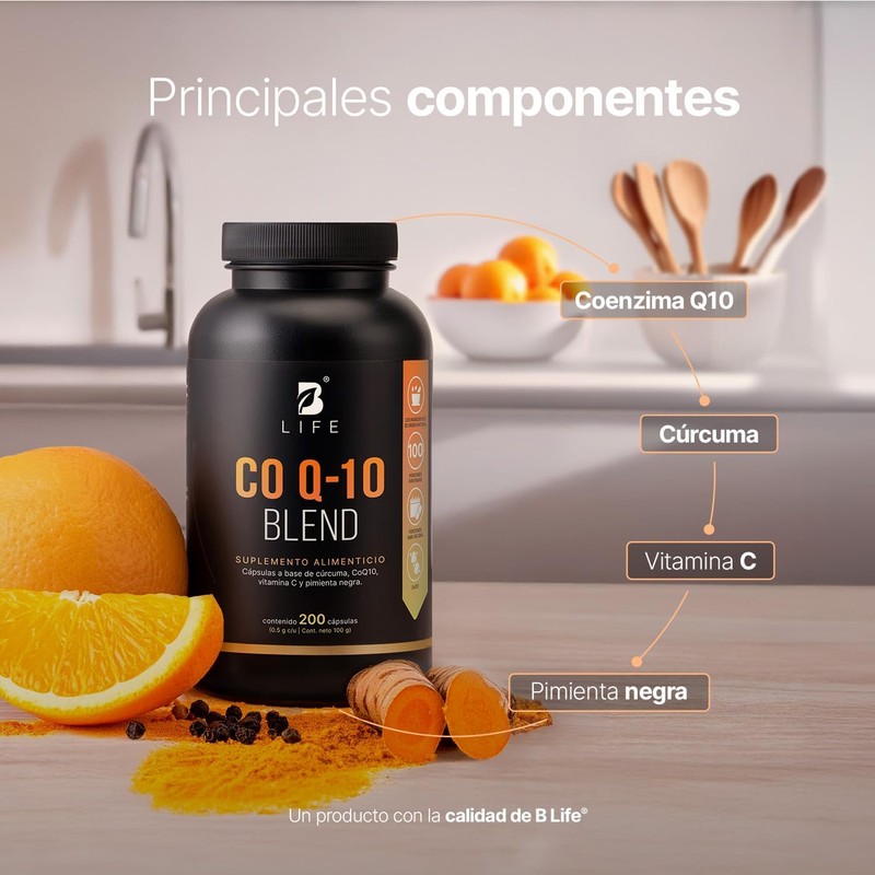 B Life Coenzima Q10 con 200 cápsulas