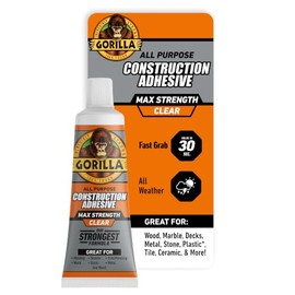 Gorilla Max Strength Calcomanía de Construcción 2.5 oz
