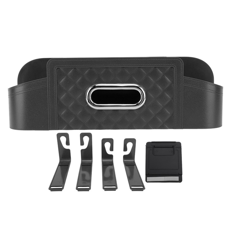 Car Back Seat Organizer Multifunctional Large Capacity Backseat Storage Box