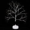 108LED Bonsai Tree Lamp Copper Wire Battery USB Powered Touch