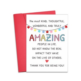 Thank You Cards With Envelopes Thank You Gifts for women Men Wedding Thank You Cards Christmas Gifts for Employees Employee Coworkers Bus Driver Teacher Appreciation Gifts Boss Gifts for Women Men