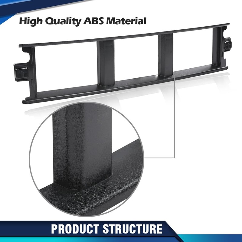 PIT66 Front Bumper Center Cover W/o Metal Clips, Compatible With