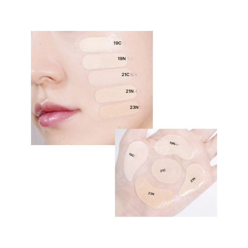 CLIO Kill Cover Mesh Glow Essential Cushion 15g*2ea, Color:21N Linen