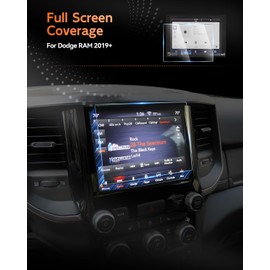 CDEFG Tempered Glass for 2019-2025 Ram Screen Protector, 8.4 Inch Touchscreen, for Dodge RAM 1500/2500/3500 2019-2023 2024 2025 Accessories