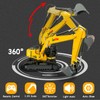 Remote Control Alloy Excavator and Truck, best gift for boys,