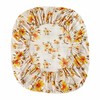 JSD Juego de sábanas con Estampado Floral Amarillo, tamaño King,