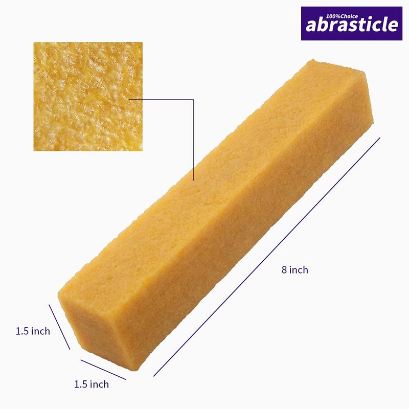 1-1/2" x 1-1/2" x 8" Inch Abrasive Cleaning Eraser Stick,"Must