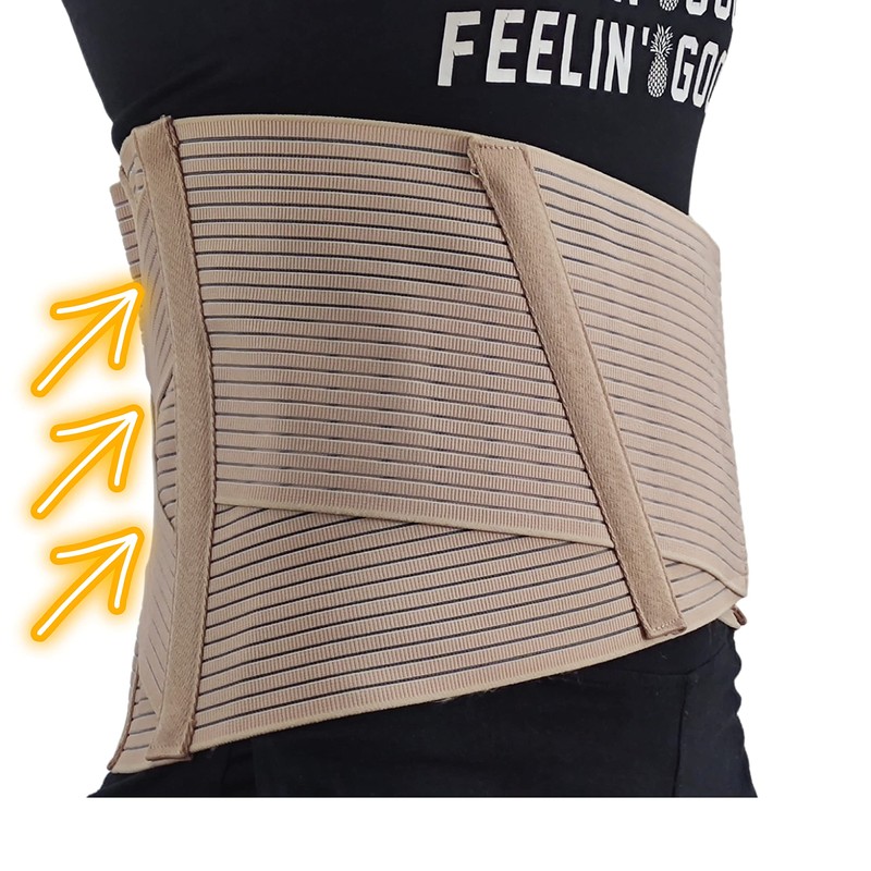GYOUNG Lumbar support with orthopaedic lumbar spine