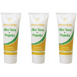 Hand Cream Aloe and Propolis 75 ml Pack of 3