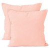 Encasa XO Cotton Throw Pillow Covers Set of 2 I