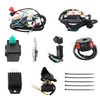 Full Electrics Wiring Harness Coil CDI Spark Plug Kits for