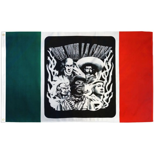 Unbranded Que Via La Causa Flag 3x5ft Cesar Chavez Flag