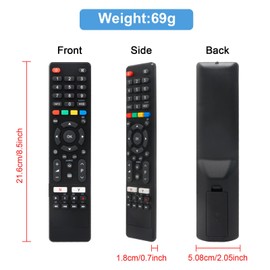 New Remote Control Suitable for Polaroid TV PL32HDNF PL40FHDNF PL55UHDNF PL65UHDNF