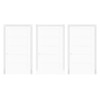 Door Border DK07 – Frame Made of PU Plastic, White,