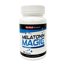Melatonina Magic - Melatonina de alto grado. Súper pura. Súper fuerte. Súper eficaz 3 mg - Suministro de 5 meses