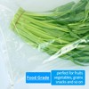 Belinlen 50 Pack 10x14 inch Plastic Travel Drawstring Bags Transparent