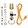 I Like That Lamp DIY Lamp Wiring Kit, Glossy Brass