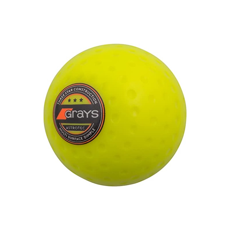 Grays Astrotec Hockey Ball Astrotec Hockey Ball - Yellow, One