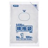 Japax K-01 Transparent Plastic Bags, Height 3.9 x Width 2.4