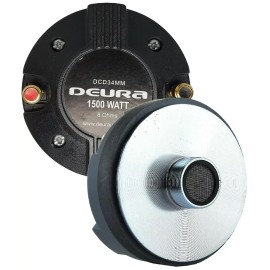 DEURA®3000W 1.35" 2PCS Titanium Compression Driver Screw-on Horn Speaker Tweeter
