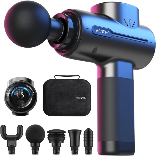 Renpho Massage Gun Deep Tissue FSA HSA Eligible Portable Percussion