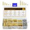 Csdtylh 320Pcs M3 Motherboard Standoffs&Screws&Nuts Kit, Hex Male-Female Brass Spacer