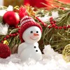 100 Christmas Carrot Nose Wooden Buttons with100 Black Buttons –