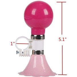 Kids Bike Horn Children Bicycle Bell for Girls or Boys (pink)