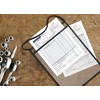 Better Office Products Shop Ticket Holders with Hanging Strap –