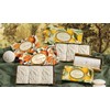 Box of Florentine lemon soap, pack of 3 rectangular handmade
