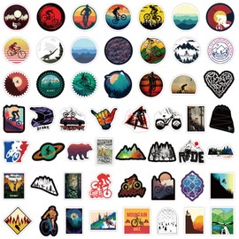 Huayao anime cartoon stickers, waterproof vinyl sticker for water bottle, luggage, bicycle, car sticker