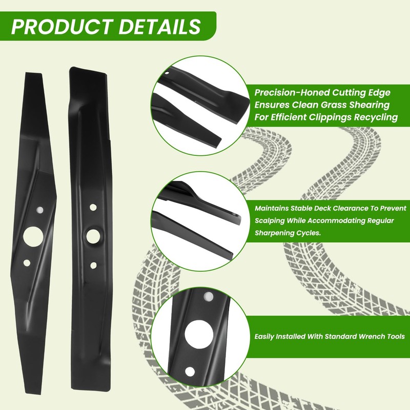Prosentuo Lawn Mower Blade Compatible with Honda HRN216 HRN 216