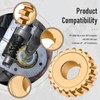 Worm Gear 20T 917-04861 Compatible with MTD Cub Cadet Craftsman