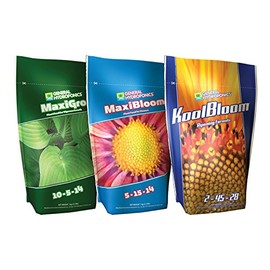 General Hydroponics GLCMBX0008 Maxigro, Maxibloom, Koolbloom Combo, 2.2 Lb Fertilizer
