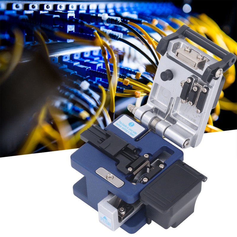 Fiber Cleaver FTTH Tool Kit High Accuracy Optical Cable Cutting