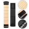 Pocket Guitar, 6 Fret Portable Guitar Trainer Finger Exercise &